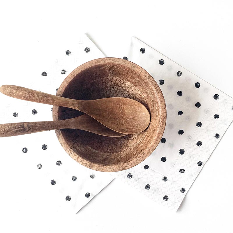 Dotty Paper Napkins Compostable 3 Ply - My Hygge Home