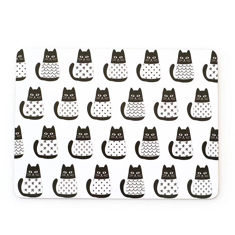 cat carnival placemats