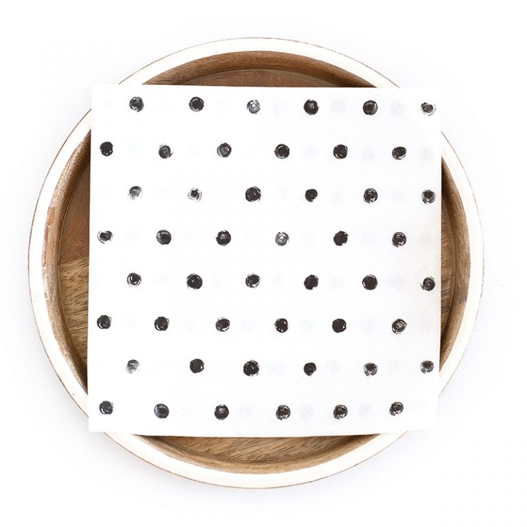 Dotty Paper Napkins Compostable 3 Ply My Hygge Home