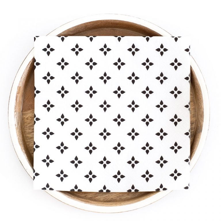 Stella Pattern Paper Napkins Compostable 3 Ply My Hygge Home