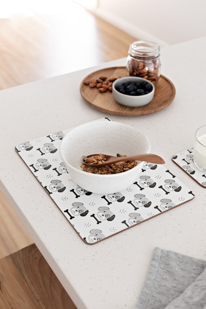 cork backed placemats